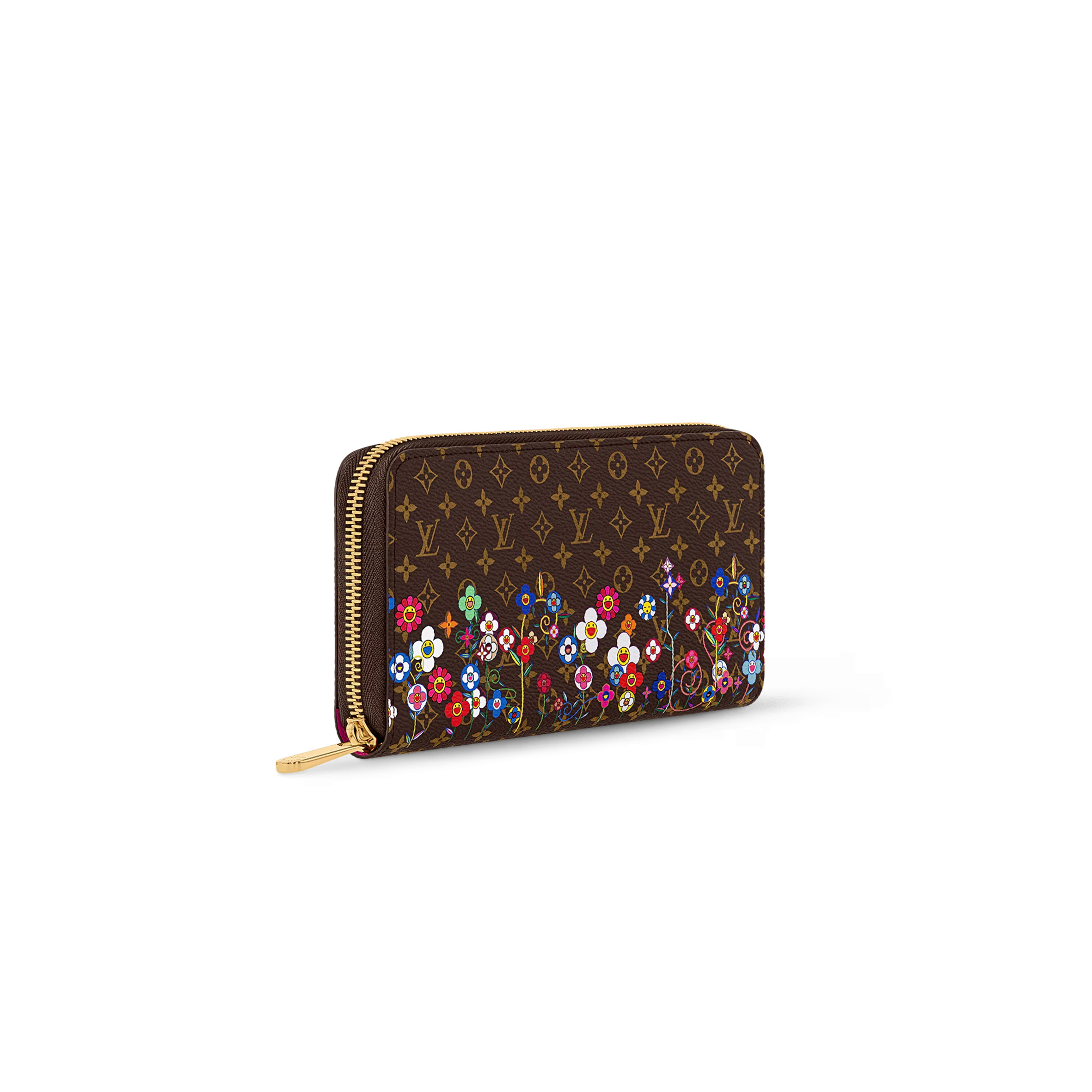 l**is V*t*n murakami lv × tm zippy wallet m14162 (19.5*10.5*2.5cm)
